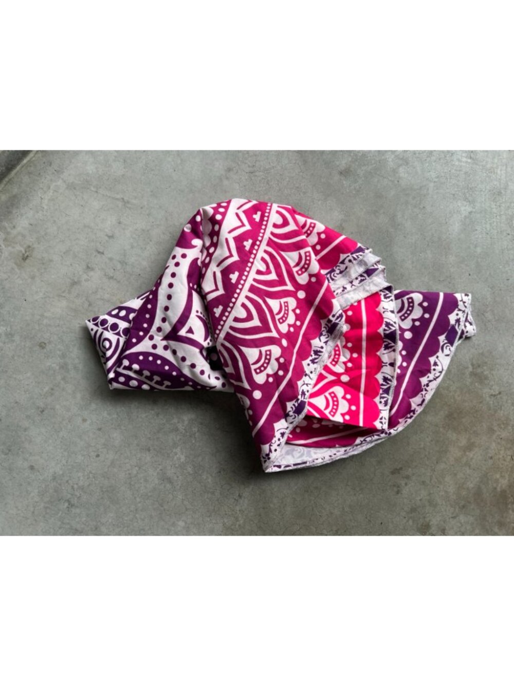 Pink/Purple Mandala Curtain Handicrafts Bohemian Indian Ombre Classic Print